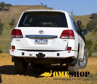 Бампер задний ARB для Toyota Land Cruiser 200 с 2007 до 2015 года. Без возможности установки кронштейнов запасного колеса